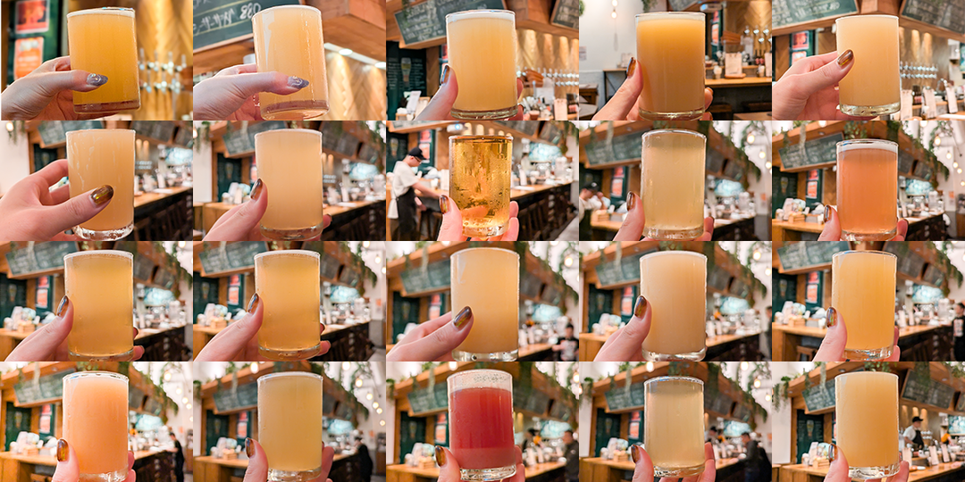 36種類の桃ビールが集合！赤坂ビアバー「クラフトビアサーバー