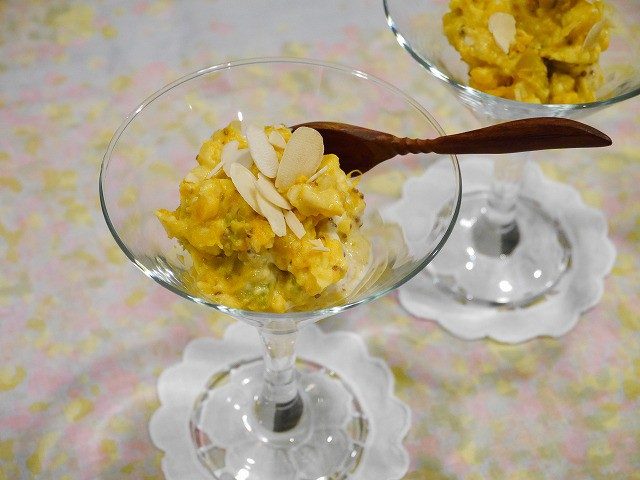 かぼちゃとさつまいもとヨーグルトのサラダ のレシピ ビール女子