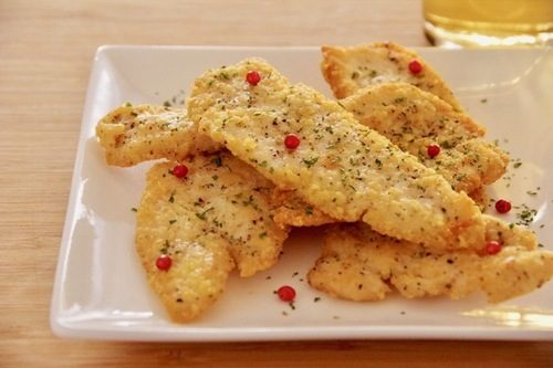 サクサク ササミのパルメザンチーズ焼きのレシピ ビール女子