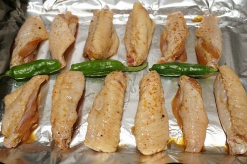 パパっと！手羽中の七味醤油焼き