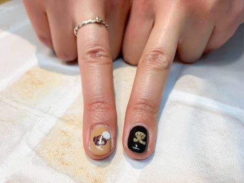 ツメの上に おいしい を描こう ネイル ビール のペアリング ビール女子