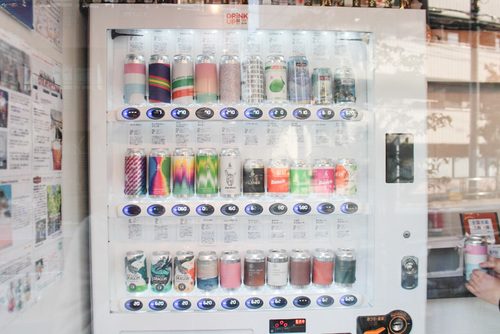 自動販売機でクラフトビールが買える時代！高円寺にビール専門店