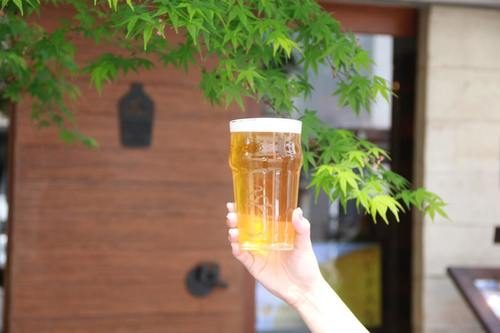 サクラビール 当時物の鏡 長き