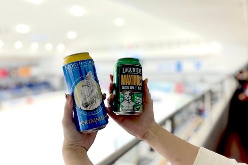 スポーツ観戦×クラフトビール】ビール片手にアイスホッケー観戦したら