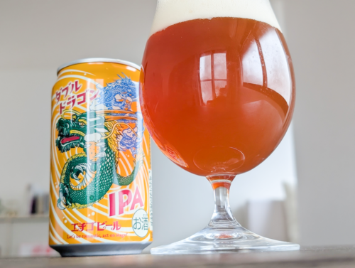 注目商品を飲んでみた】エチゴビール『ダブルドラゴンIPA』が新発売