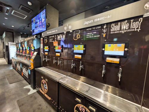 セルフサーバーでクラフトビールが楽しめる「EXBAR TOKYO plus」3店舗