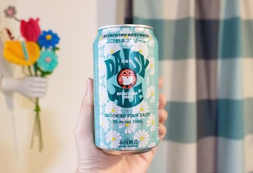 カモミールと蜂蜜を使用した『常陸野ネストビール デイジーエール