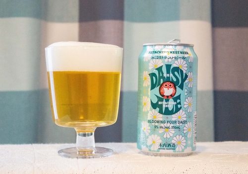 カモミールと蜂蜜を使用した『常陸野ネストビール デイジーエール