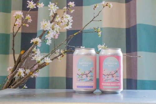 SETOUCHI BEER『SAKURA HAZY IPA』を飲んでみた！佐藤錦と桜葉を使った