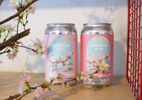 SETOUCHI BEER『SAKURA HAZY IPA』を飲んでみた！佐藤錦と桜葉を使った